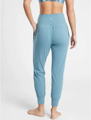 Athleta salutation jogger in Riviera Blue thumbnail 2