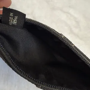 COACH Black Signature Canvas Wristlet thumbnail 5