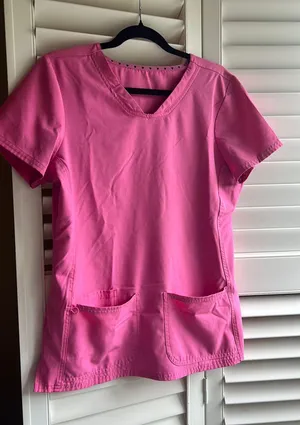 heartsoul Break On Through Women's 3-Pocket Pitter-Pat V-Neck Scrub Top thumbnail 1