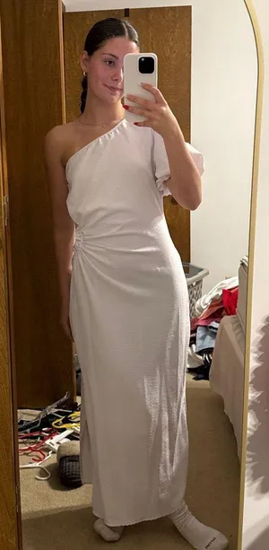 Amazon Dress White thumbnail 1