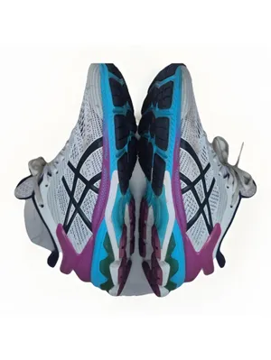 Asics Gel Kayano 26 Women's Size 8 Running Shoes White Pink Blue thumbnail 3