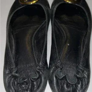 Tory Burch black ballet flat slippers 6.5 thumbnail 2