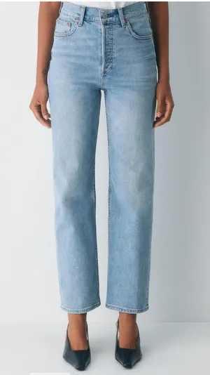 Aritzia Denim Forum Jeans Arlo High-Rise Straight thumbnail 1