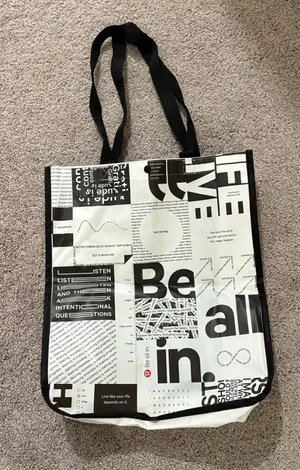 Large Lululemon Tote Bag - Reusable thumbnail 1