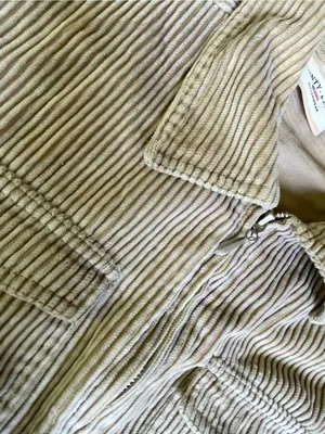 Y2K Vintage corduroy jacket ~ Medium Tan thumbnail 4