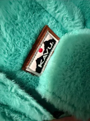 KAVU Rope Fleece‎ Sling Bag Green Crossbody Backpack Hiking thumbnail 2