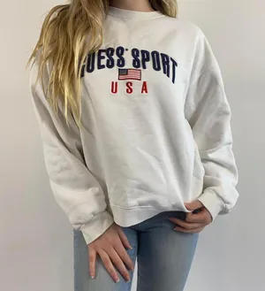 Vintage Sport Crewneck Embroidered Sweatshirt thumbnail 1