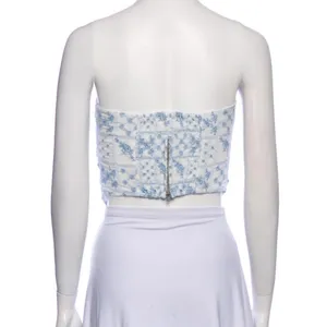 Reformation Dillon Blue and White Top Size XS/0 (Runs Large) - Like New thumbnail 11