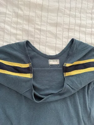 Free People Blue Tee thumbnail 2