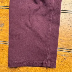 Aerie Chill Play Move Leggings‎ Burgundy Size Large thumbnail 2