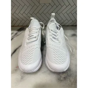 Nike Air Max 270 GS White Iridescent Youth 6Y Women 7.5 Sneakers 943345-103 thumbnail 3