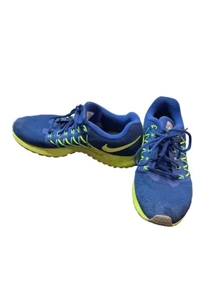 Nike Air Zoom Pegasus 32 wms blue yellow running sneakers sz 9 SKU 10-348 thumbnail 2