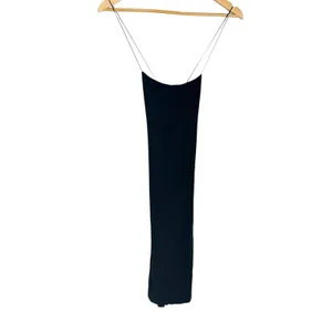 T by Alexander Wang Solid Black Cami Slip Bodycon Jersey Mini Dress Size XS thumbnail 7