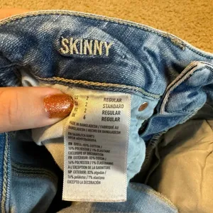 American eagle‎ acid wash skinny jeans thumbnail 3