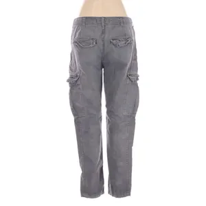 FREE PEOPLE Women’s Grey Cargo Pants thumbnail 2