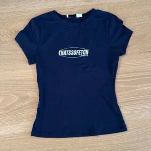 Thats So Fetch Series 10 Baby Tee Size XS in Navy Blue thumbnail 1