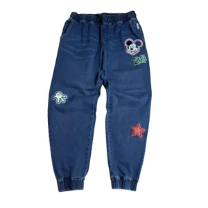 Disney Parks Her Universe Mickey Mouse Denim Joggers Large thumbnail 2