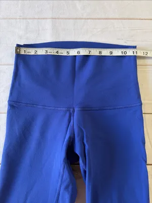 lululemon athletica Royal Blue High-Waist Leggings thumbnail 4