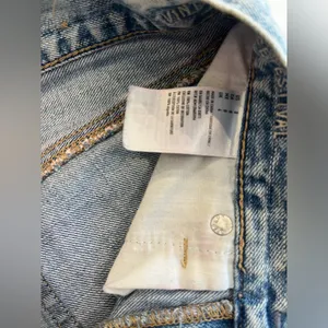 American Eagle Outfitters Blue Distressed Jean Shorts thumbnail 2