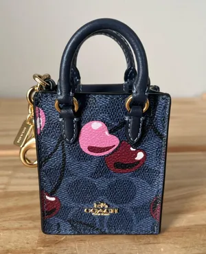 Coach North/South Mini Tote Bag Charm thumbnail 1