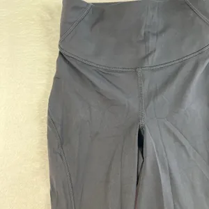 Lululemon Sz 2 Base Pace High-Rise Running Tight 25" In Black Nulux‎ W5DKHS thumbnail 5