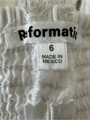 Reformation Khloe Linen Top thumbnail 8