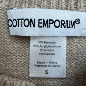 Cotton Emporium Sweater Vest Womens S Cable Knit Tan Preppy Coquette Academia thumbnail 3