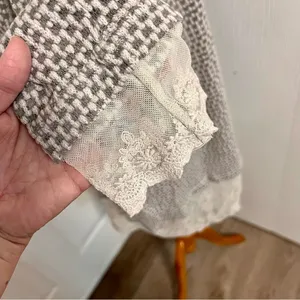 Umgee Sweater Cardigan Lace I4 thumbnail 4