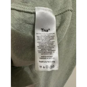 TNA Women's Full Zip Thermal Cotton Blend‎ Hoodie Size Medium thumbnail 5