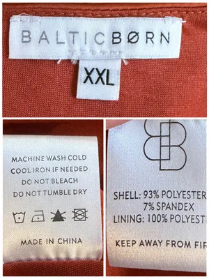 Baltic Born Poppy Satin Midi Dress Size XXL Rust Tie Front Stretch Wedding Guest thumbnail 12
