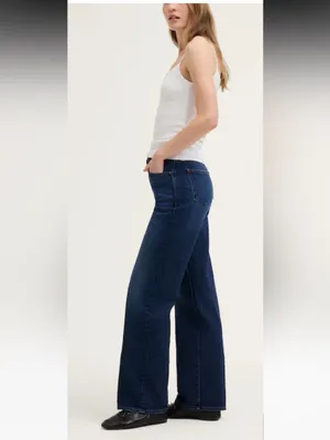 Madewell The Perfect Wide Leg Jean thumbnail 2
