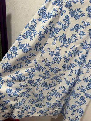 Altar’d State Bayley Blue Floral Midi Dress Size L NWOT thumbnail 6