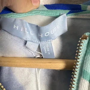 Hill House The Allie Zip-Up Jacket in Ocean Kaleidoscope Print Size S thumbnail 7