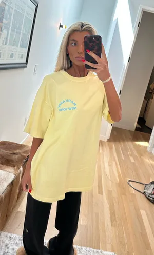 Madhappy New York Yellow Tee Shirt thumbnail 1