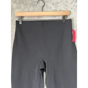 SPANX Ponte Zip Leggings Classic Black Women’s Stretch Slim Ankle Pants New thumbnail 2