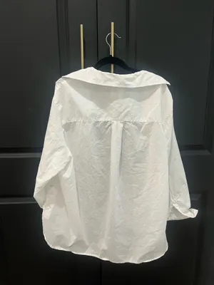 Button Up White Shirt Aerie thumbnail 2