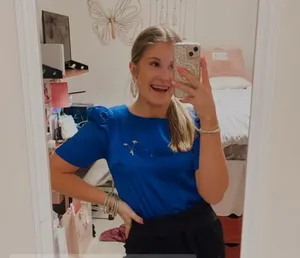 Blue Silk Boutique top thumbnail 3