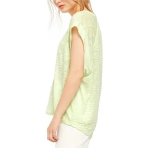 nwt // free people halo cap sleeve tee thumbnail 11