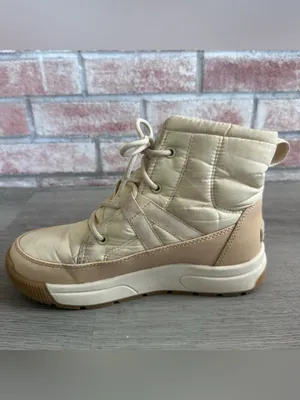 Sorel Whitney Boots Winter Cream Women’s 8.5 Waterproof Snow Gorpcore Outdoor thumbnail 3