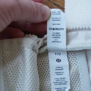 Lululemon Everywhere Belt Bag 1L Light Gray White LW9DRQS Waist Pack Adjustable thumbnail 8