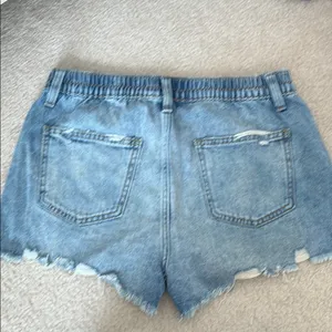 Denim Distressed Women Shorts thumbnail 4