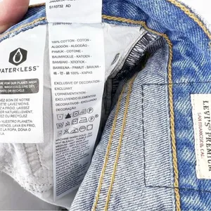 NWT Levi's Wedgie Icon Straight Leg Jeans 29 Athens Asleep Model‎ Off Duty thumbnail 8