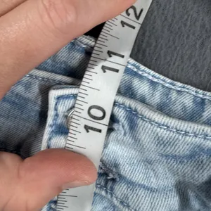 Old Navy Extra High-Rise Sky-Hi Wide Leg Jeans Womens 0 Blue Light Stretch Denim thumbnail 11