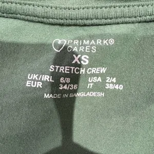 Primark Cares Green Long Sleeve Top Women thumbnail 4
