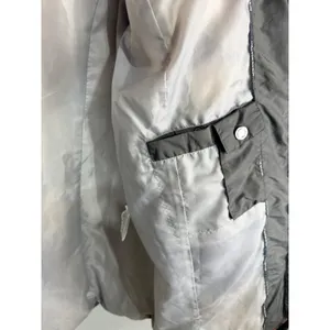 Calvin Klein Puffer Coat Quilted Down Fill Women's XL Gray Cozy Winter Read thumbnail 4