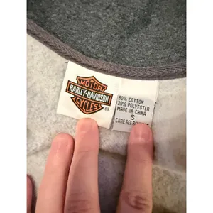 Harley-Davidson Zip Vest Women's Small Gray Logo Biker Casual Layering‎ thumbnail 5