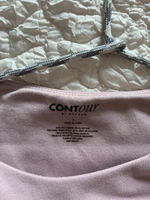 PacSun Pacing Light Pink Contour Top thumbnail 5