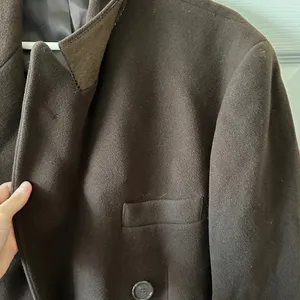 Chaps by Ralph Lauren Women’s Chocolate Brown Wool Overcoat, Size Medium thumbnail 13