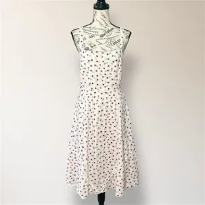 Hutch White Floral Mini Dress Crossback Straps Milkmaid Spring‎ Wedding Guest thumbnail 4