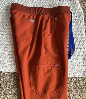 FIGS • Zamora jogger scrub pants in sold out auburn color thumbnail 7